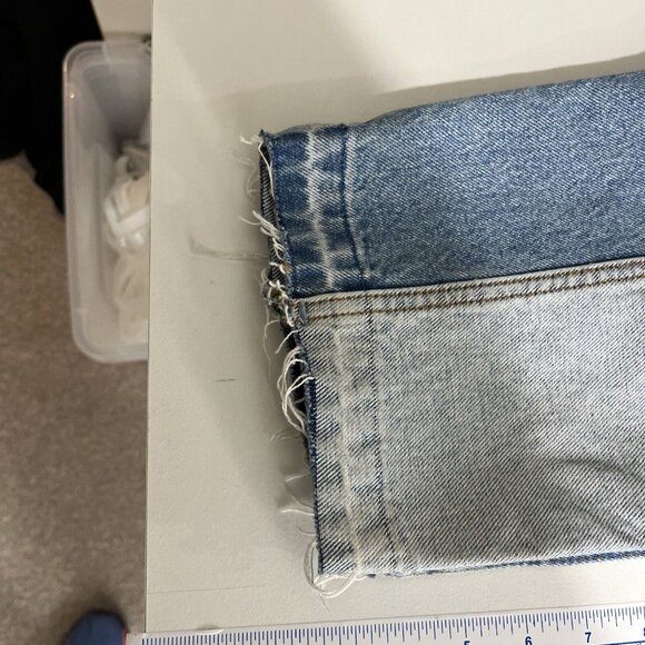 BDG Urban Outfitters Jessye Straight Spliced Two-Tone Jeans Women's Size 30 - Picture 9 of 10